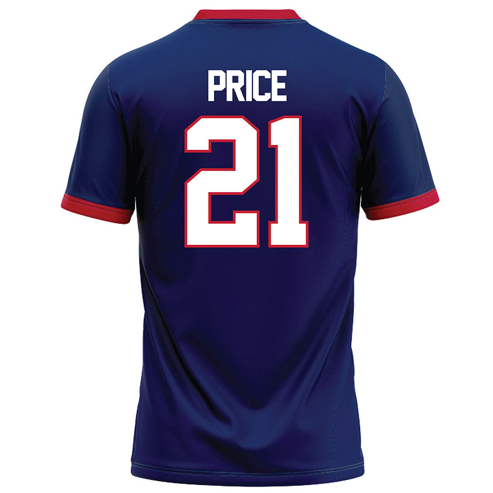 Arizona - NCAA Football : Johno Price - Blue Football Jersey