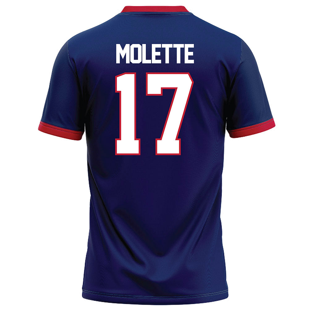 Arizona - NCAA Football : Lee Molette - Blue Football Jersey-1