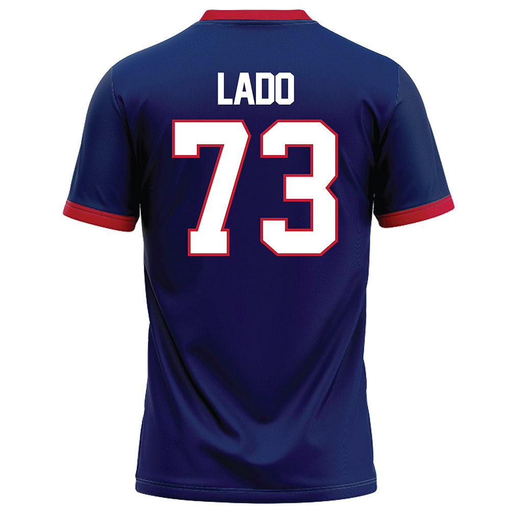 Arizona - NCAA Football : Matthew Lado - Blue Football Jersey