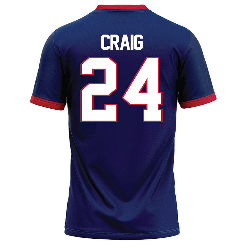 Arizona - NCAA Football : Quincy Craig - Blue Football Jersey-1