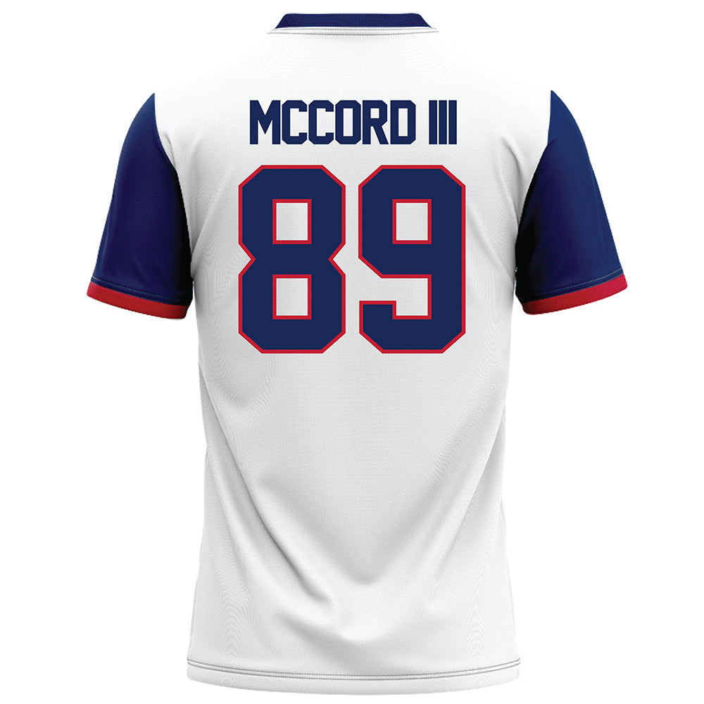 Arizona - NCAA Football : Jordan McCord III - White Football Jersey-1