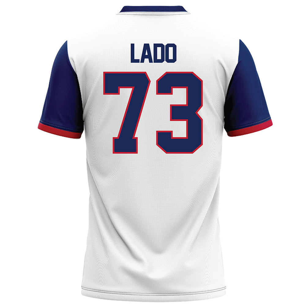 Arizona - NCAA Football : Matthew Lado - White Football Jersey