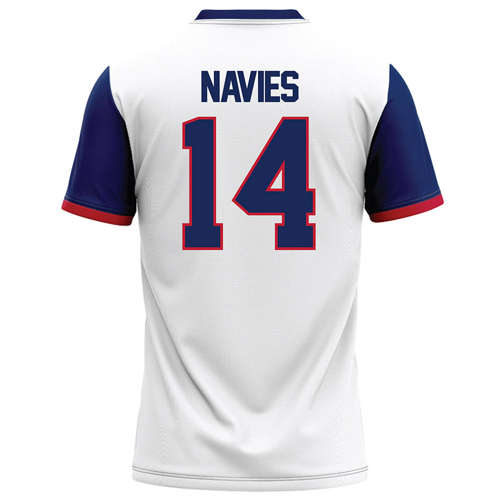 Arizona - NCAA Football : Hannibal Navies - White Football Jersey-1