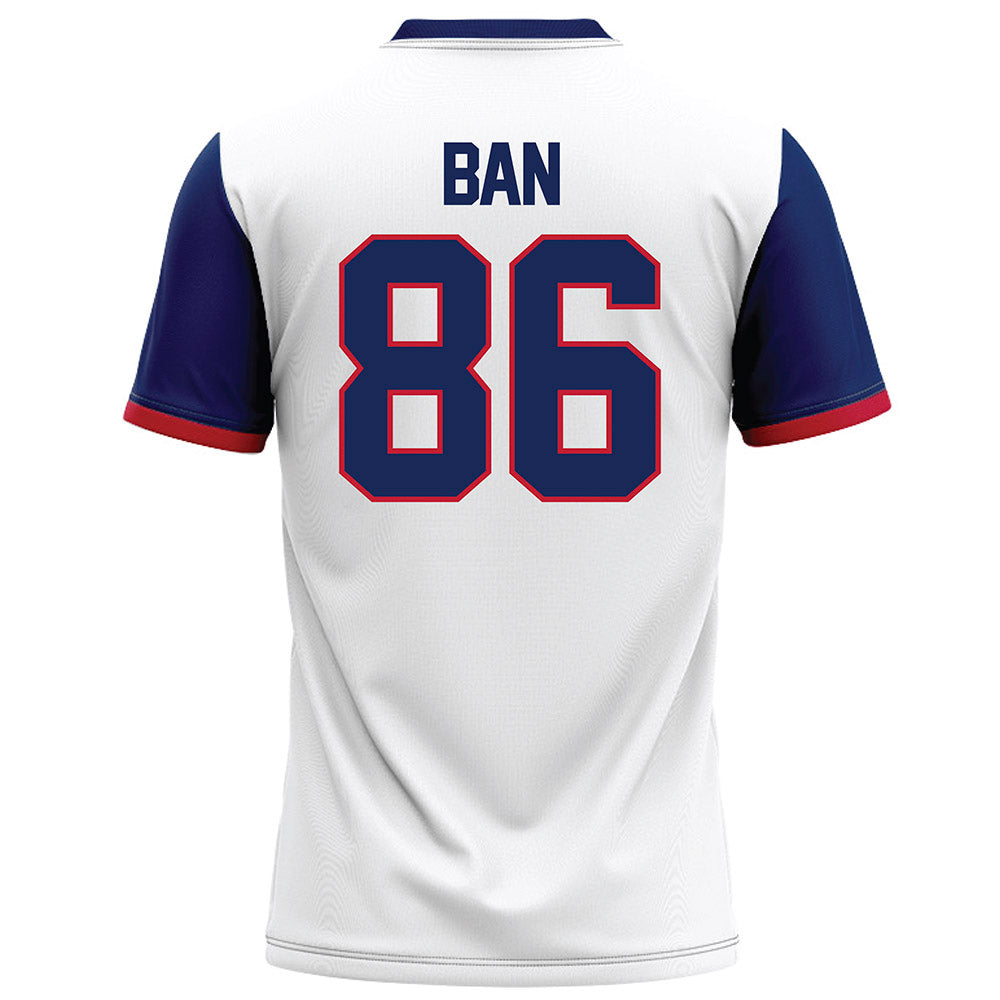Arizona - NCAA Football : Arthur Ban - White Football Jersey-1