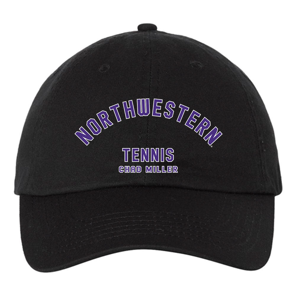 Northwestern - NCAA Men's Tennis : Chad Miller - Dad Hat