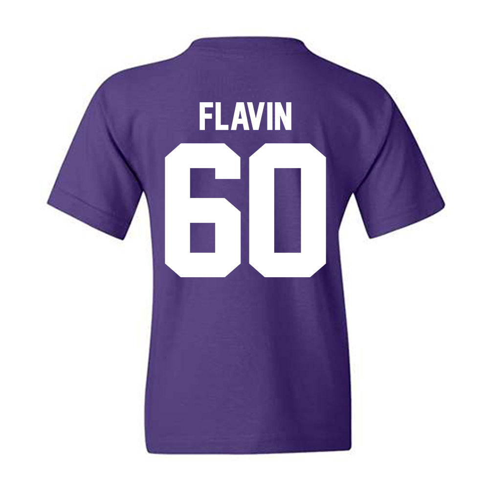 Northwestern - NCAA Football : Hayden Flavin - Classic Shersey Youth T-Shirt-1