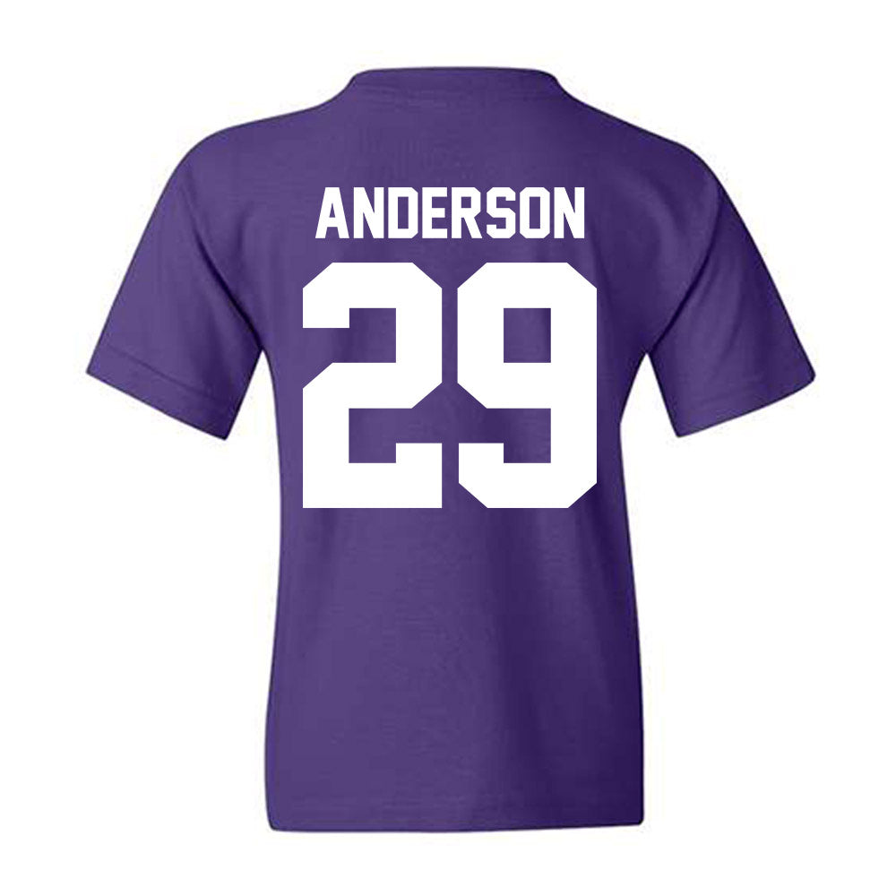 Northwestern - NCAA Women's Soccer : Gabby Anderson - Classic Shersey Youth T-Shirt-1