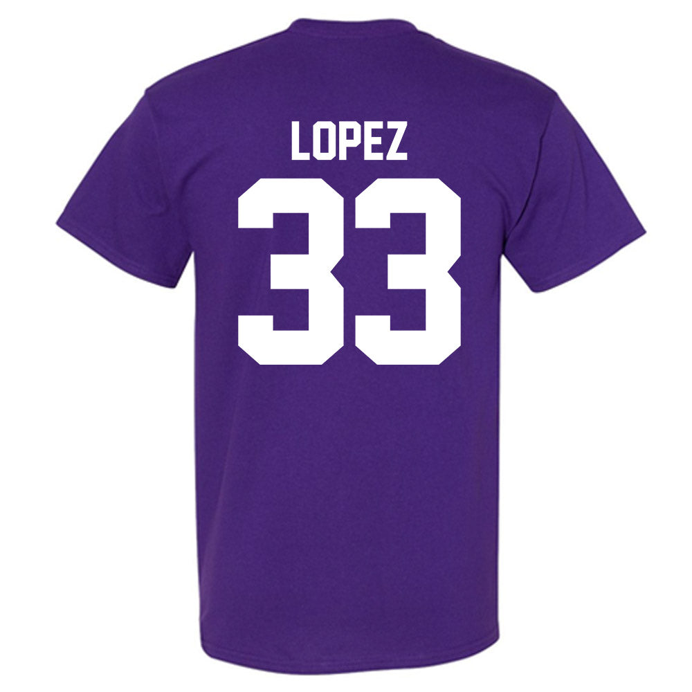 Northwestern - NCAA Women's Basketball : Amparo Lopez - Classic Shersey T-Shirt-1
