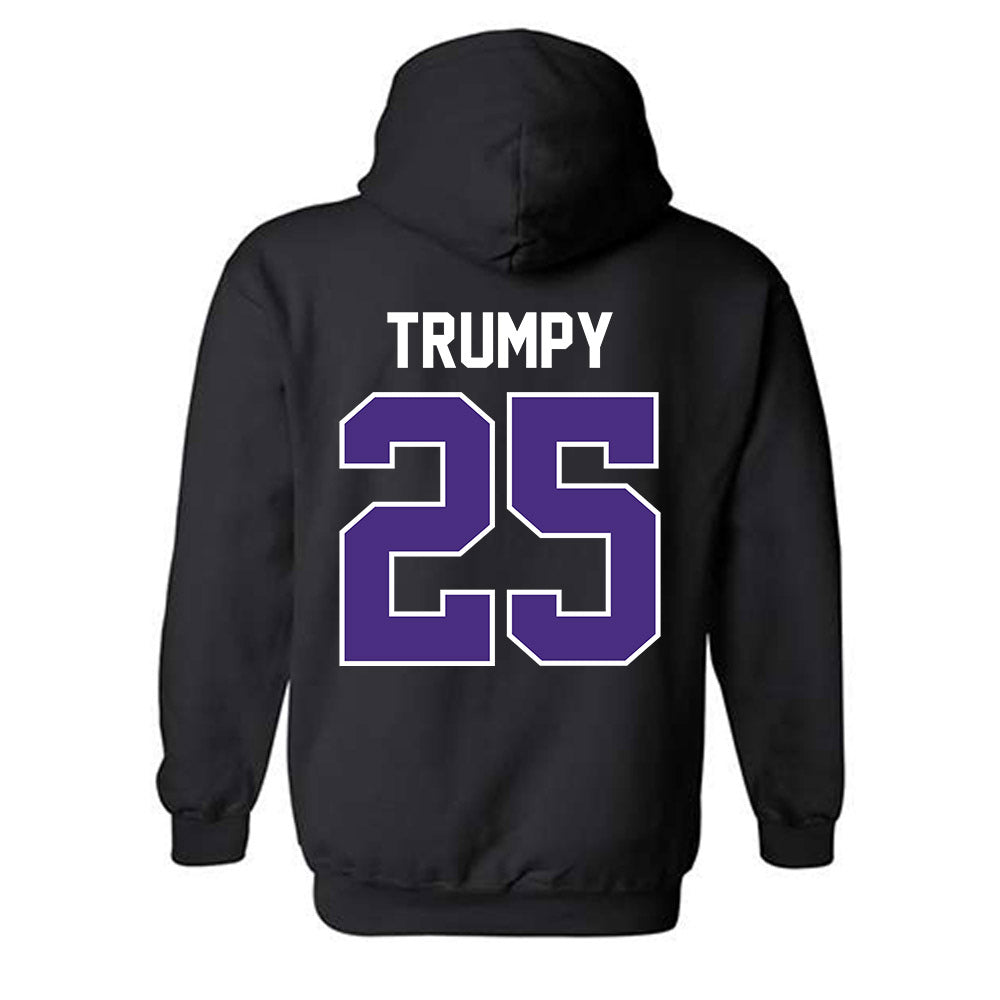 Northwestern - NCAA Women's Basketball : Lauren Trumpy - Classic Shersey Hooded Sweatshirt