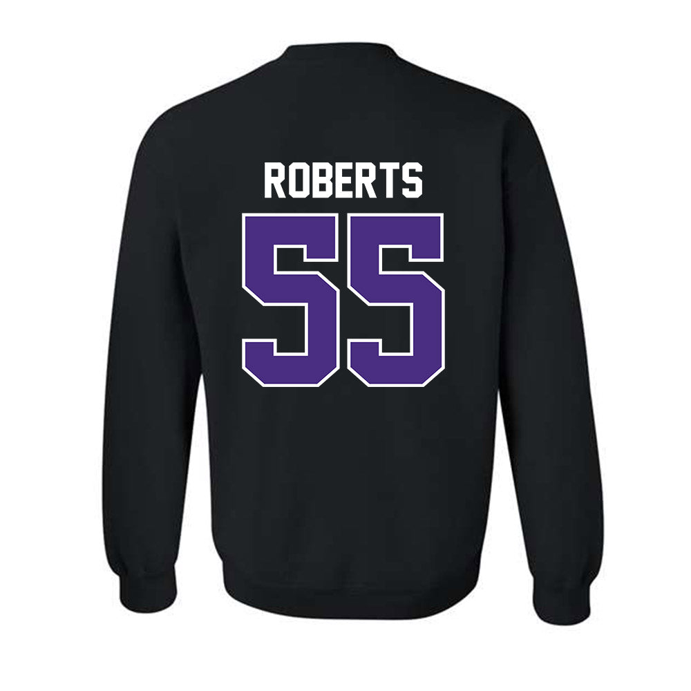Northwestern - NCAA Football : Dylan Roberts - Classic Shersey Crewneck Sweatshirt-1
