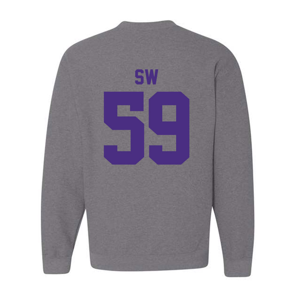 Northwestern - NCAA Football : Glory SW - Classic Shersey Crewneck Sweatshirt-1