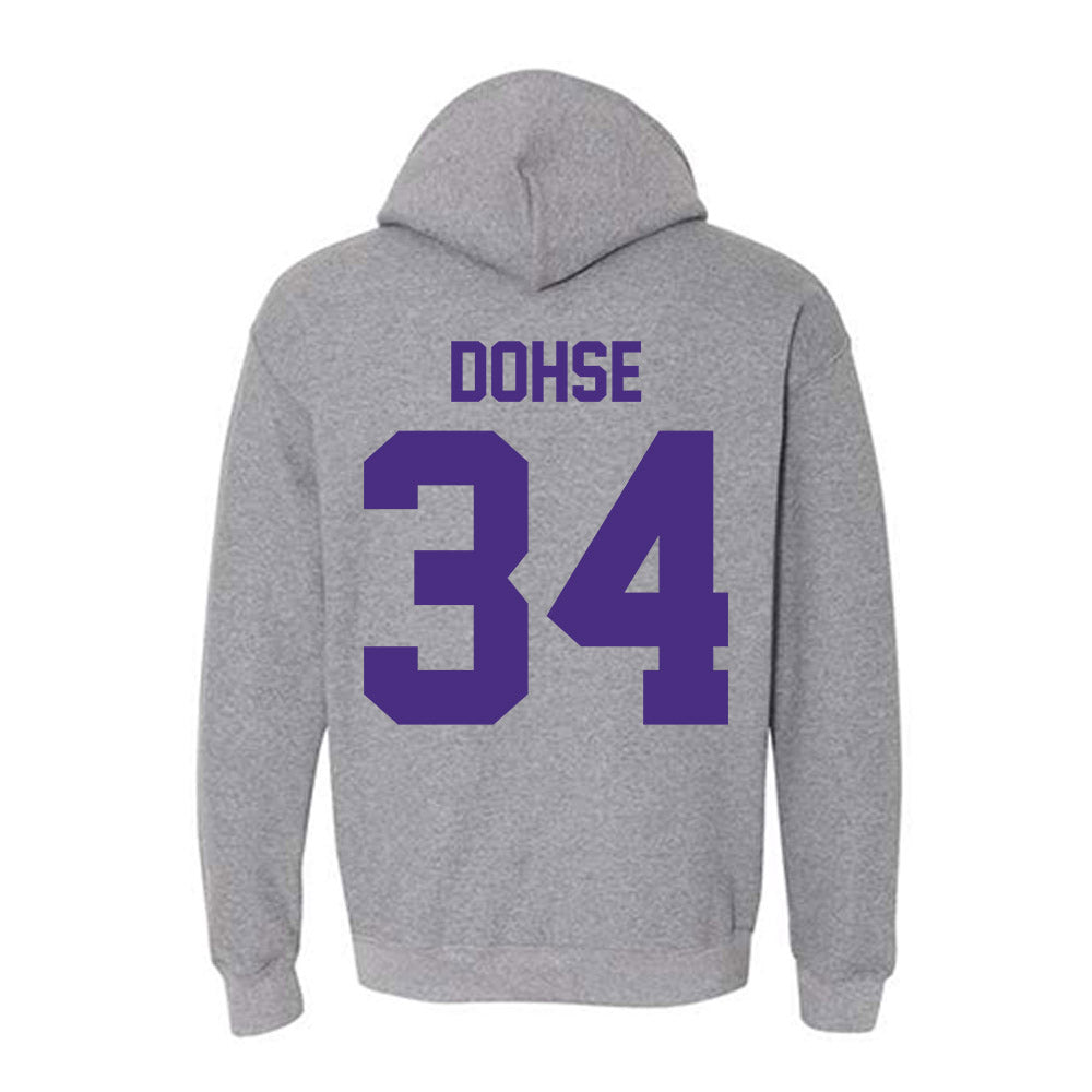 Northwestern - NCAA Softball : Signe Dohse - Classic Shersey Hooded Sweatshirt-1