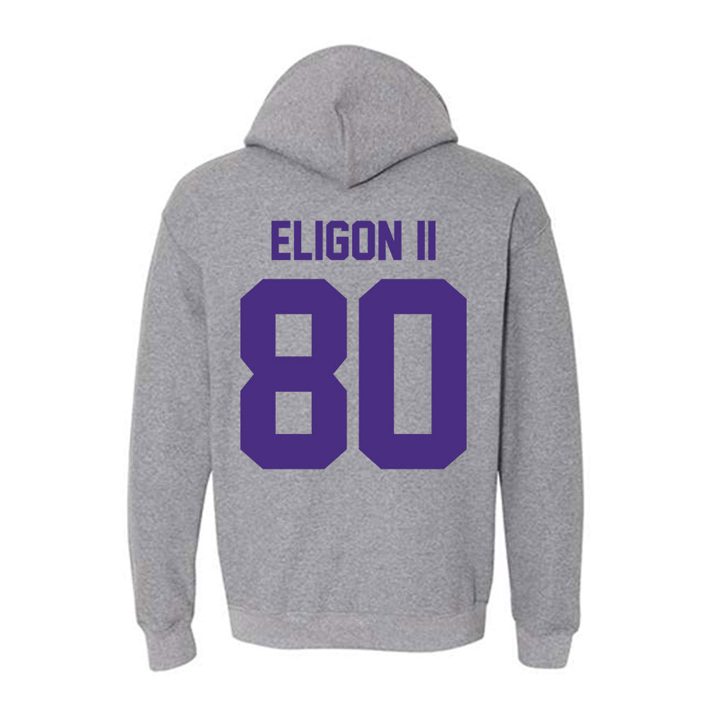 Northwestern - NCAA Football : Hayden Eligon II - Classic Shersey Hooded Sweatshirt