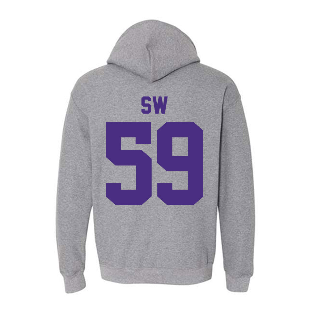 Northwestern - NCAA Football : Glory SW - Classic Shersey Hooded Sweatshirt-1