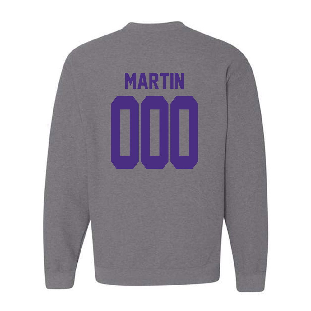 Northwestern - NCAA Wrestling : Joseph Martin - Classic Shersey Crewneck Sweatshirt-1