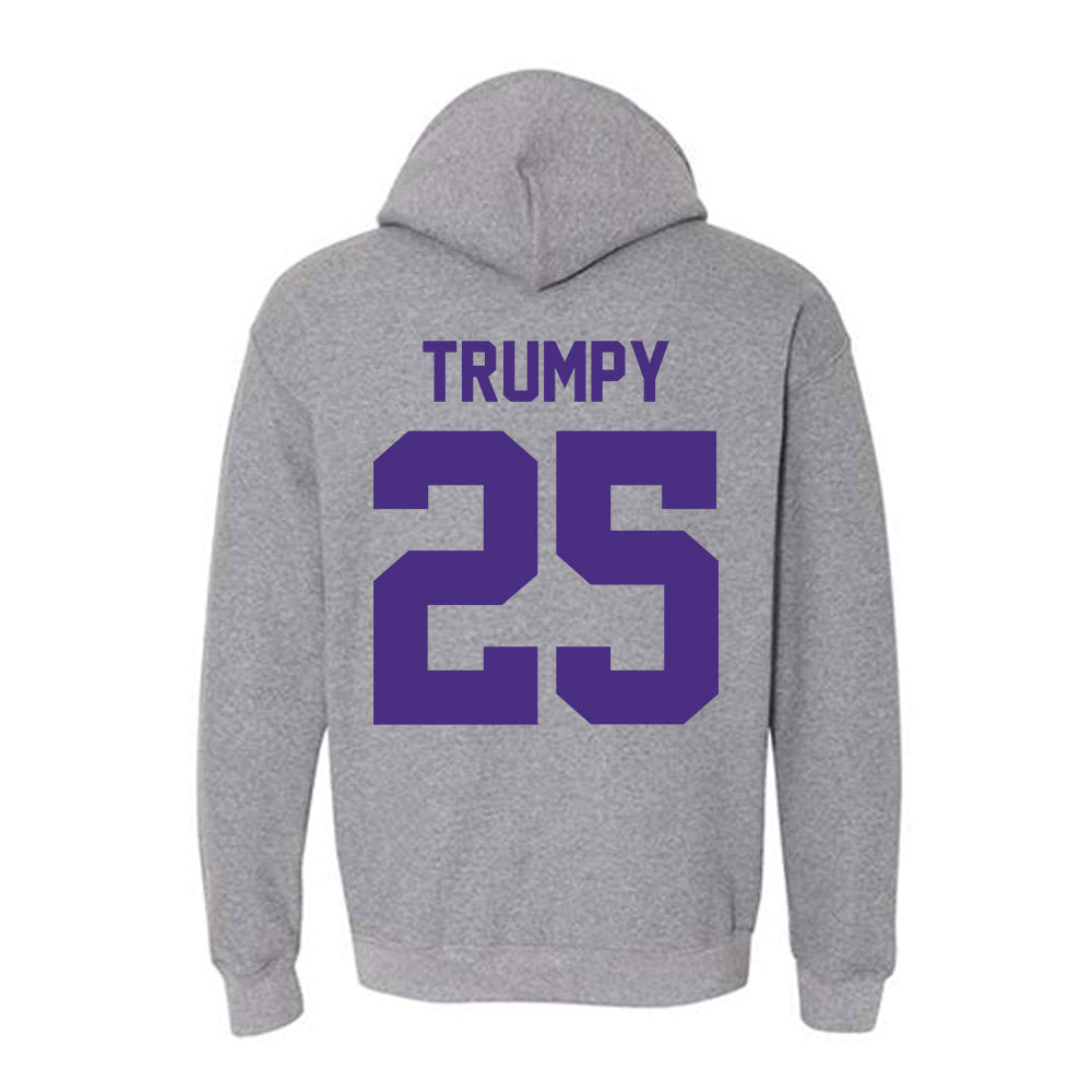 Northwestern - NCAA Women's Basketball : Lauren Trumpy - Classic Shersey Hooded Sweatshirt