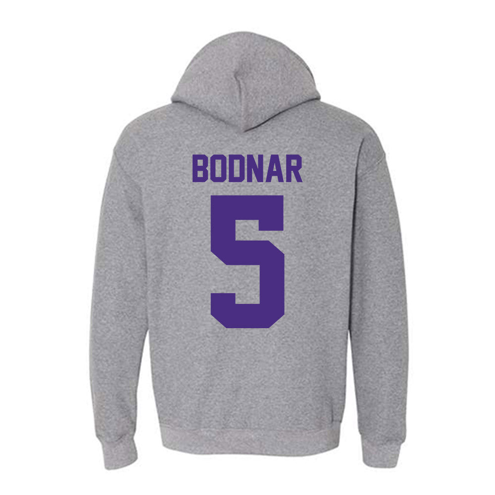 Northwestern - NCAA Women's Volleyball : Kaitlyn Bodnar - Classic Shersey Hooded Sweatshirt-1