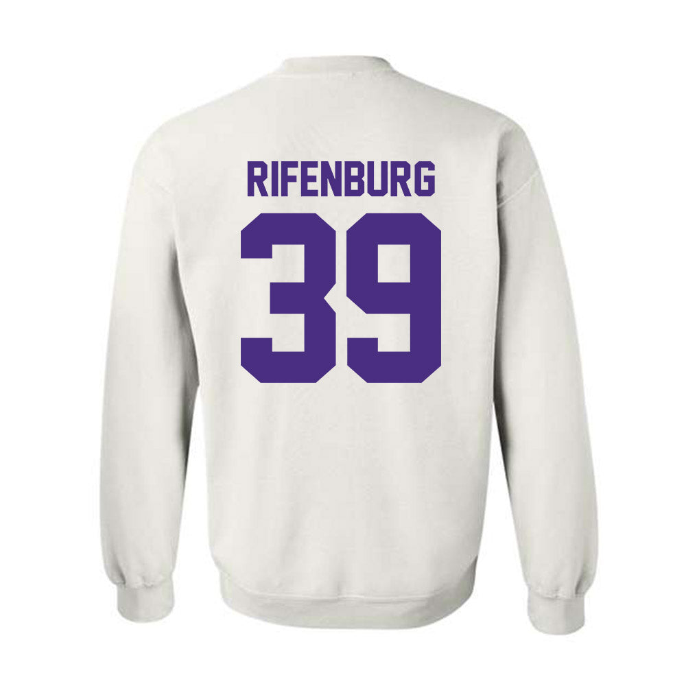 Northwestern - NCAA Baseball : Jake Rifenburg - Crewneck Sweatshirt-1