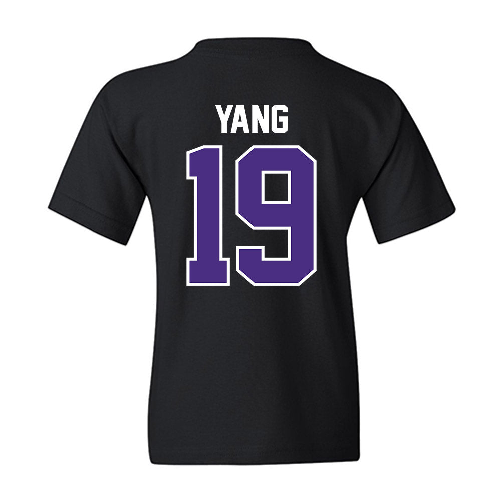 Northwestern - NCAA Baseball : Jake Yang - Youth T-Shirt-1