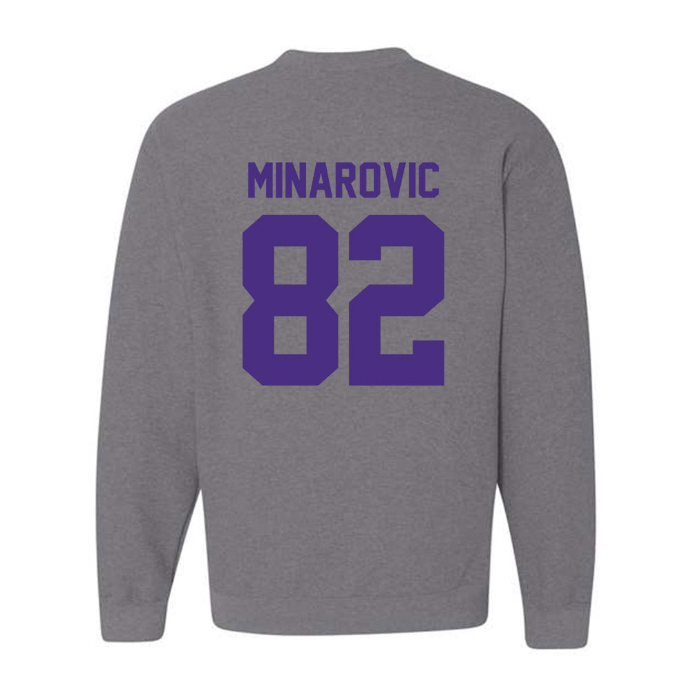 Northwestern - NCAA Softball : Grace Minarovic - Sports Shersey Crewneck Sweatshirt-1