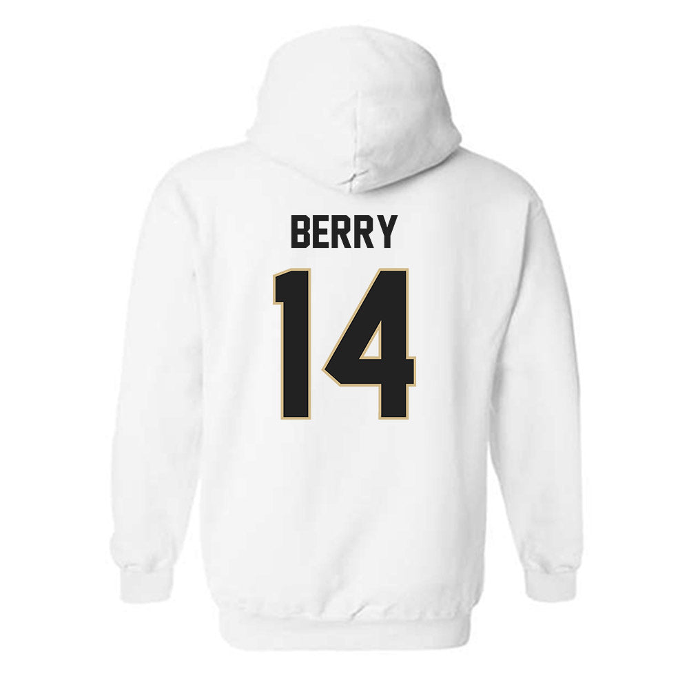 Purdue - NCAA Football : Corin Berry - Classic Shersey Hooded Sweatshirt-1