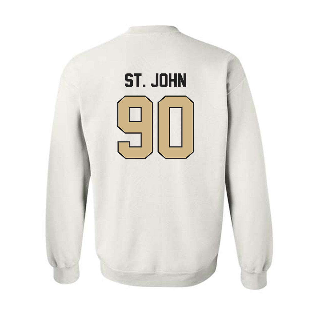 Purdue - NCAA Football : Elijah St. John - Classic Shersey Crewneck Sweatshirt-1