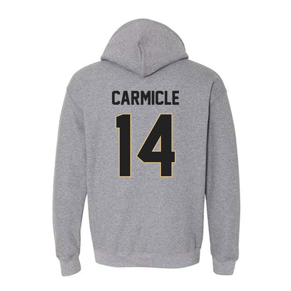 Purdue - NCAA Football : Maximilian Carmicle - Classic Shersey Hooded Sweatshirt-1