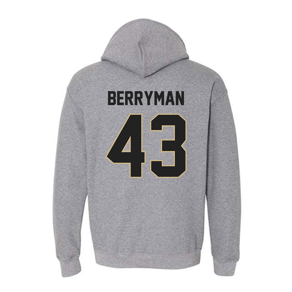 Purdue - NCAA Football : Jackson Berryman - Classic Shersey Hooded Sweatshirt-1