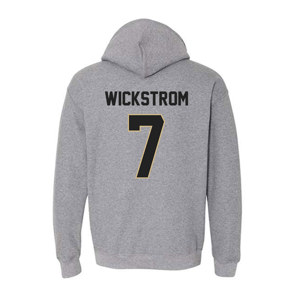 Purdue - NCAA Women's Basketball : Hannah Wickstrom - Classic Shersey Hooded Sweatshirt-1