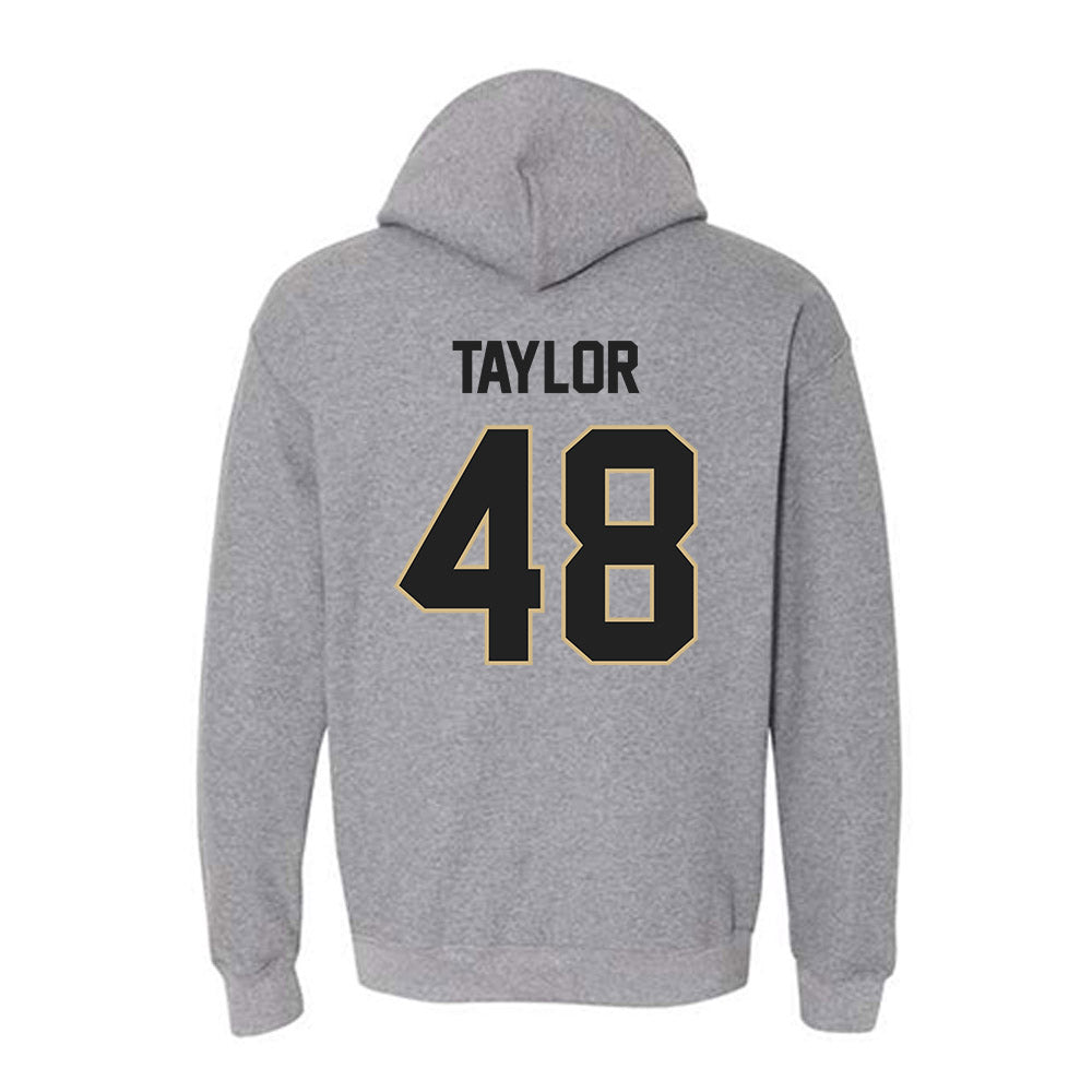 Purdue - NCAA Football : Donivan Taylor - Classic Shersey Hooded Sweatshirt-1