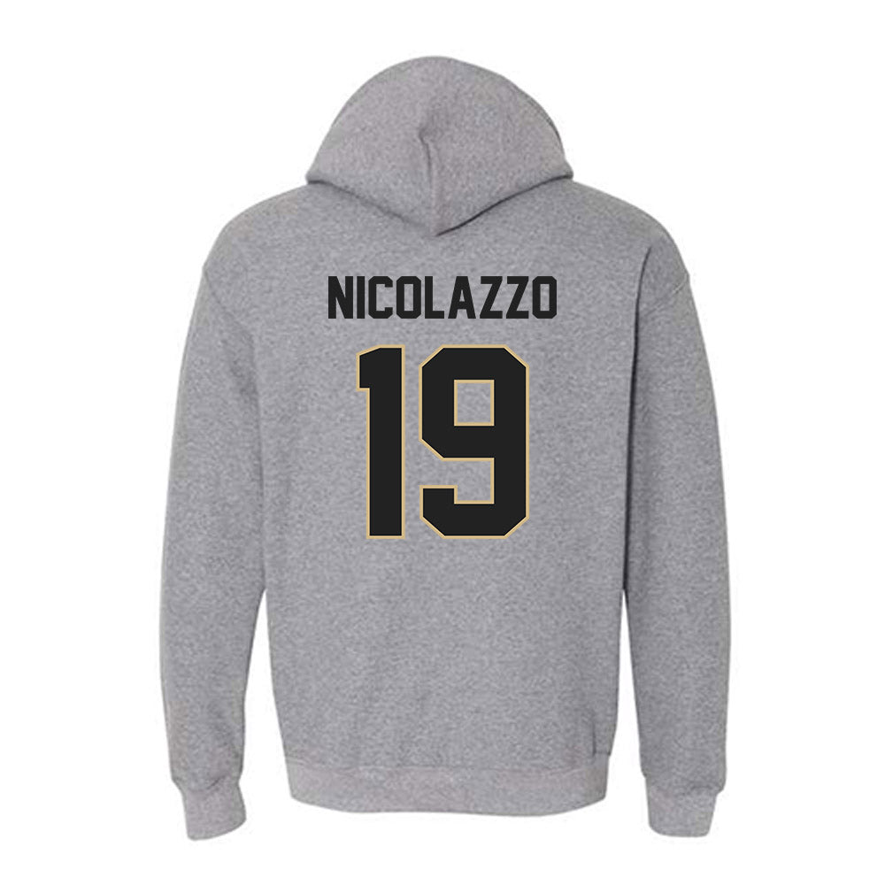Purdue - NCAA Women's Soccer : Chiara Nicolazzo - Classic Shersey Hooded Sweatshirt-1