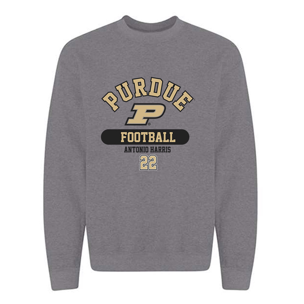 Purdue - NCAA Football : Antonio Harris - Classic Fashion Shersey Crewneck Sweatshirt-0
