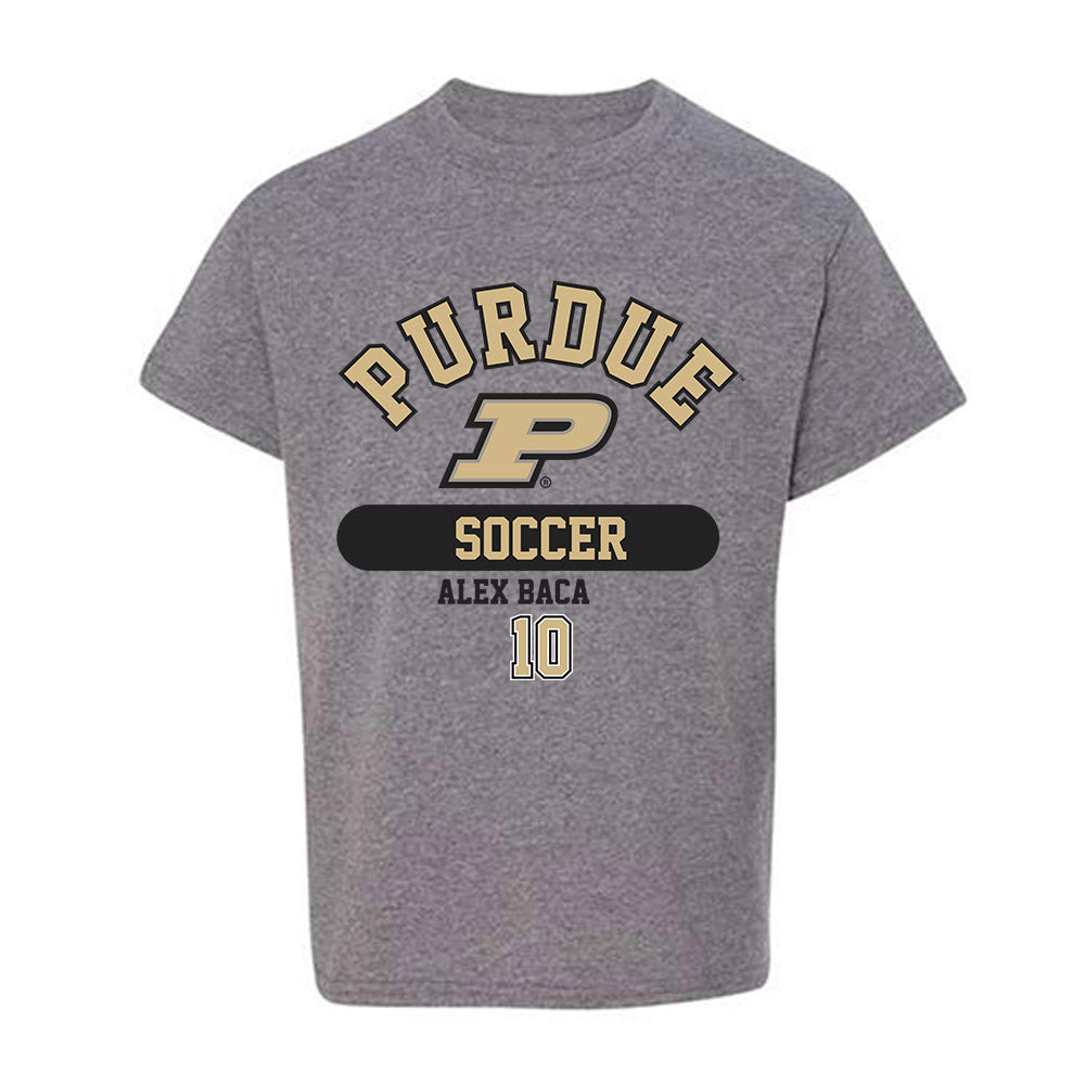 Purdue - NCAA Men's Soccer : Alex Baca - Classic Fashion Shersey Youth T-Shirt-0