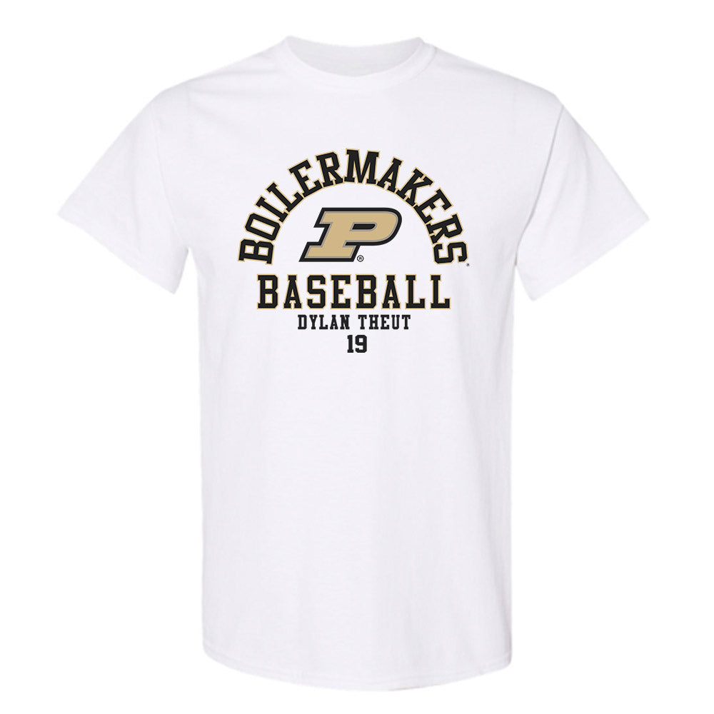 Purdue - NCAA Baseball : Dylan Theut - Classic Fashion Shersey T-Shirt