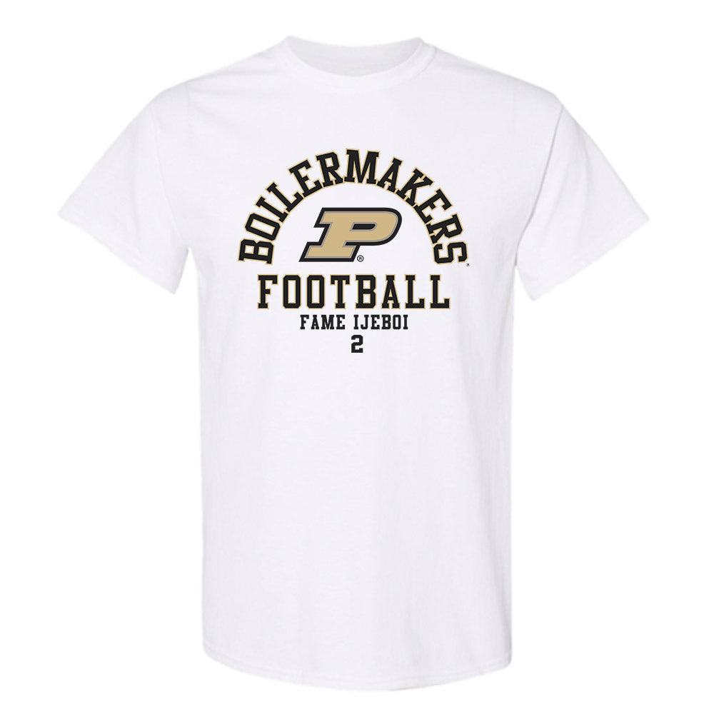 Purdue - NCAA Football : Fame Ijeboi - Classic Fashion Shersey T-Shirt-0
