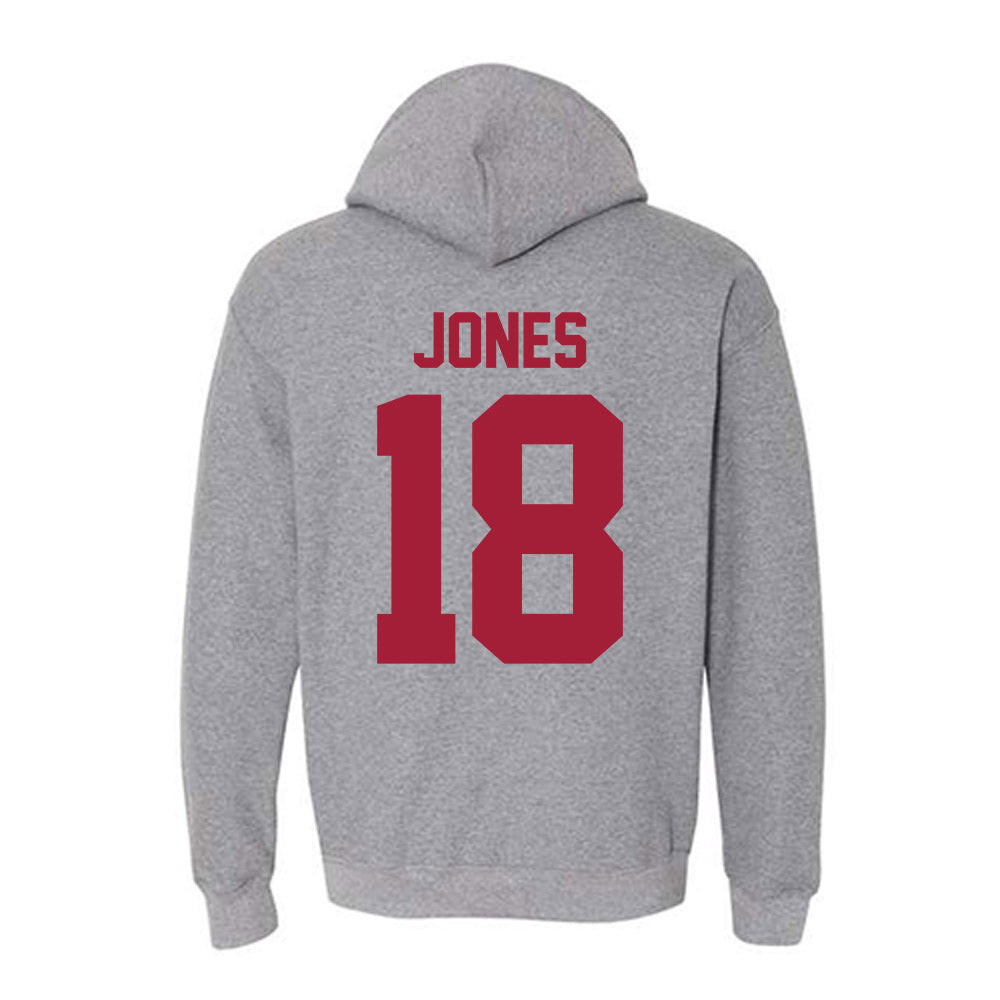Stanford - NCAA Softball : Emily Jones - Sports Shersey Hooded Sweatshirt-1