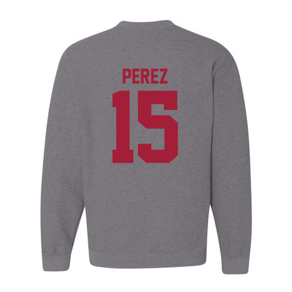 Stanford - NCAA Softball : Mylia Perez - Sports Shersey Crewneck Sweatshirt-1