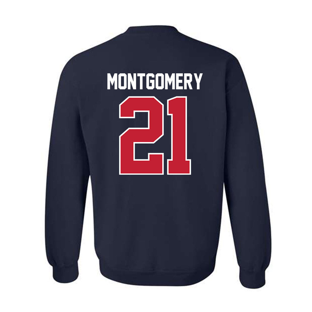 St. Johns - NCAA Men's Soccer : Jayden Montgomery - Classic Shersey Crewneck Sweatshirt-1