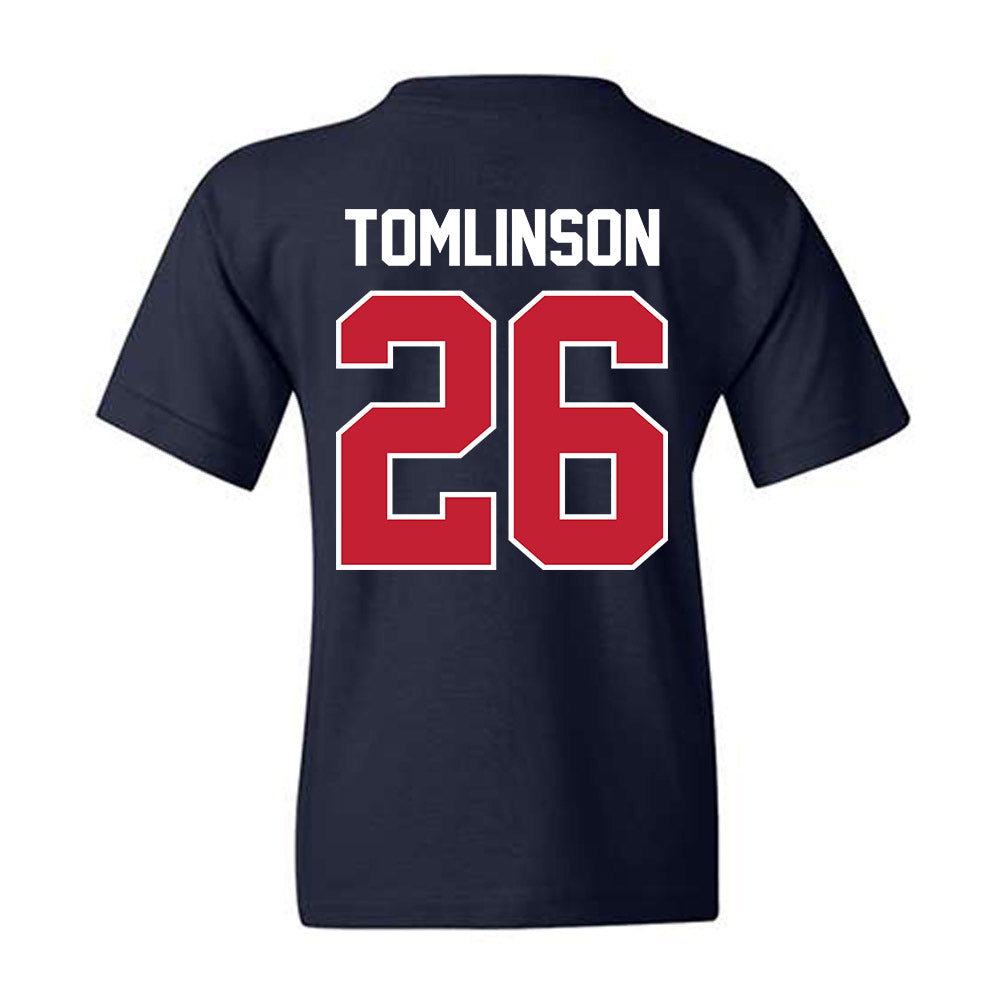 St. Johns - NCAA Men's Soccer : Kaief Tomlinson - Classic Shersey Youth T-Shirt-1
