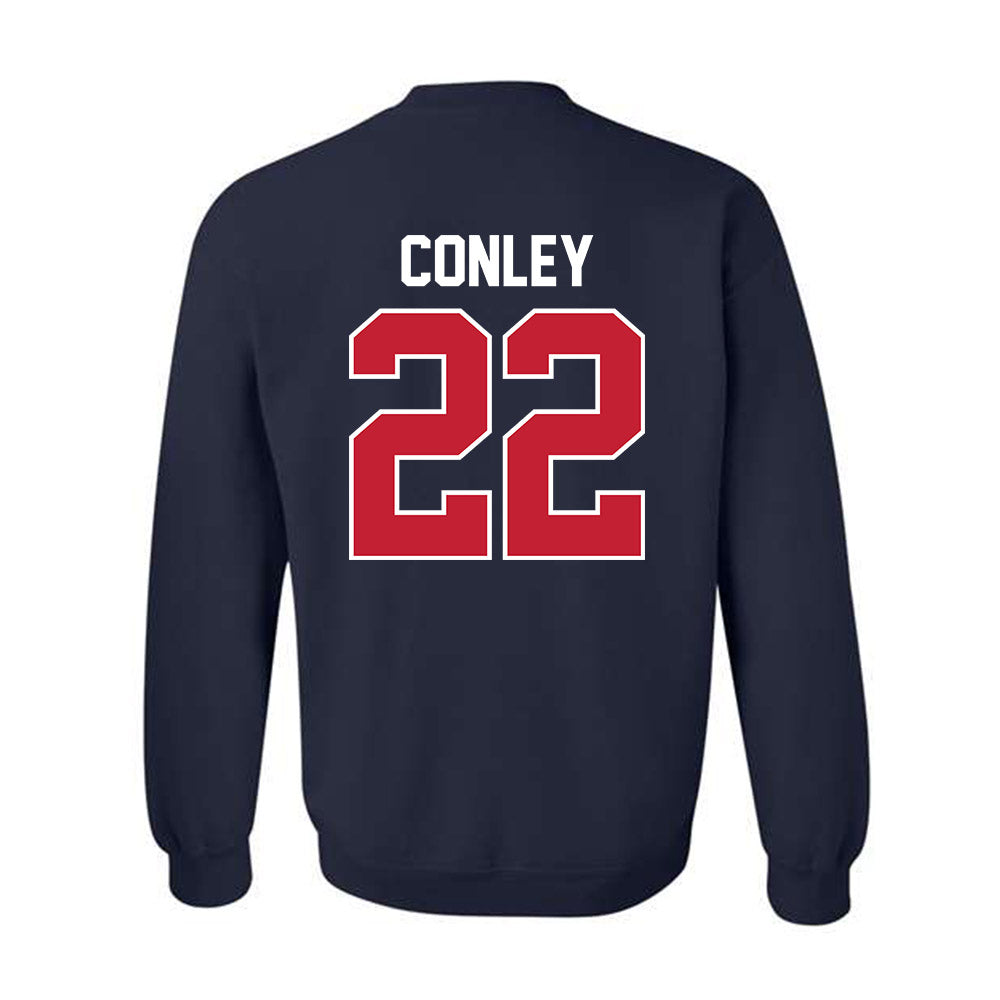 St. Johns - NCAA Baseball : Tommy Conley - Classic Shersey Crewneck Sweatshirt-1