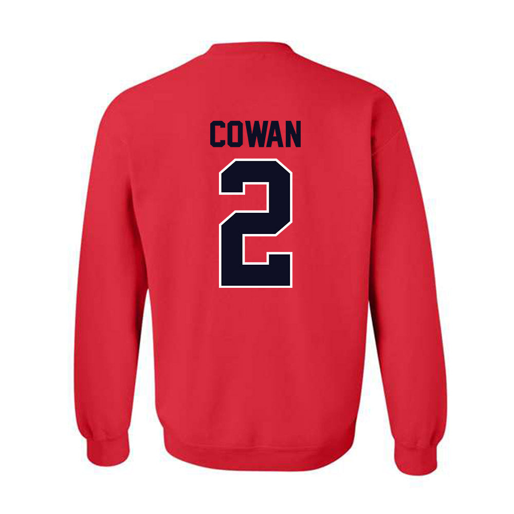 St. Johns - NCAA Baseball : Will Cowan - Classic Shersey Crewneck Sweatshirt-1