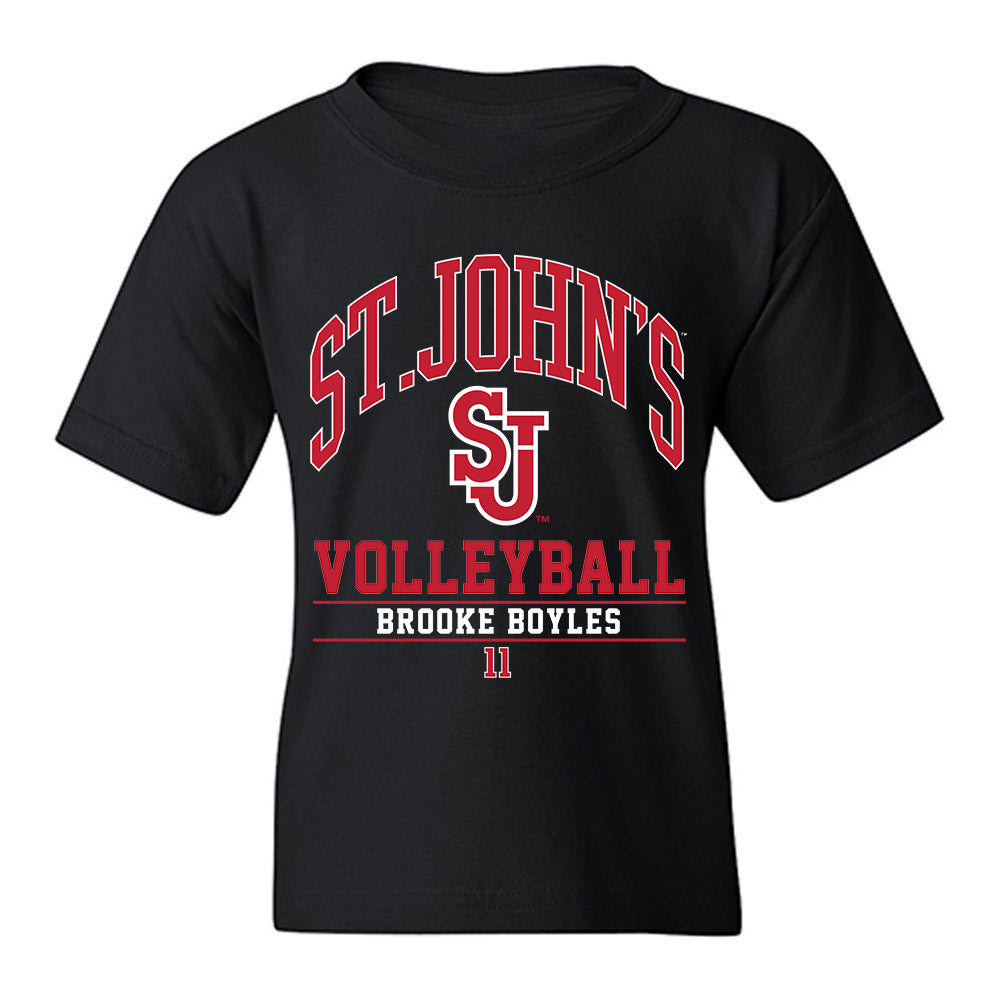 St. Johns - NCAA Women's Volleyball : Brooke Boyles - Classic Fashion Shersey Youth T-Shirt-0
