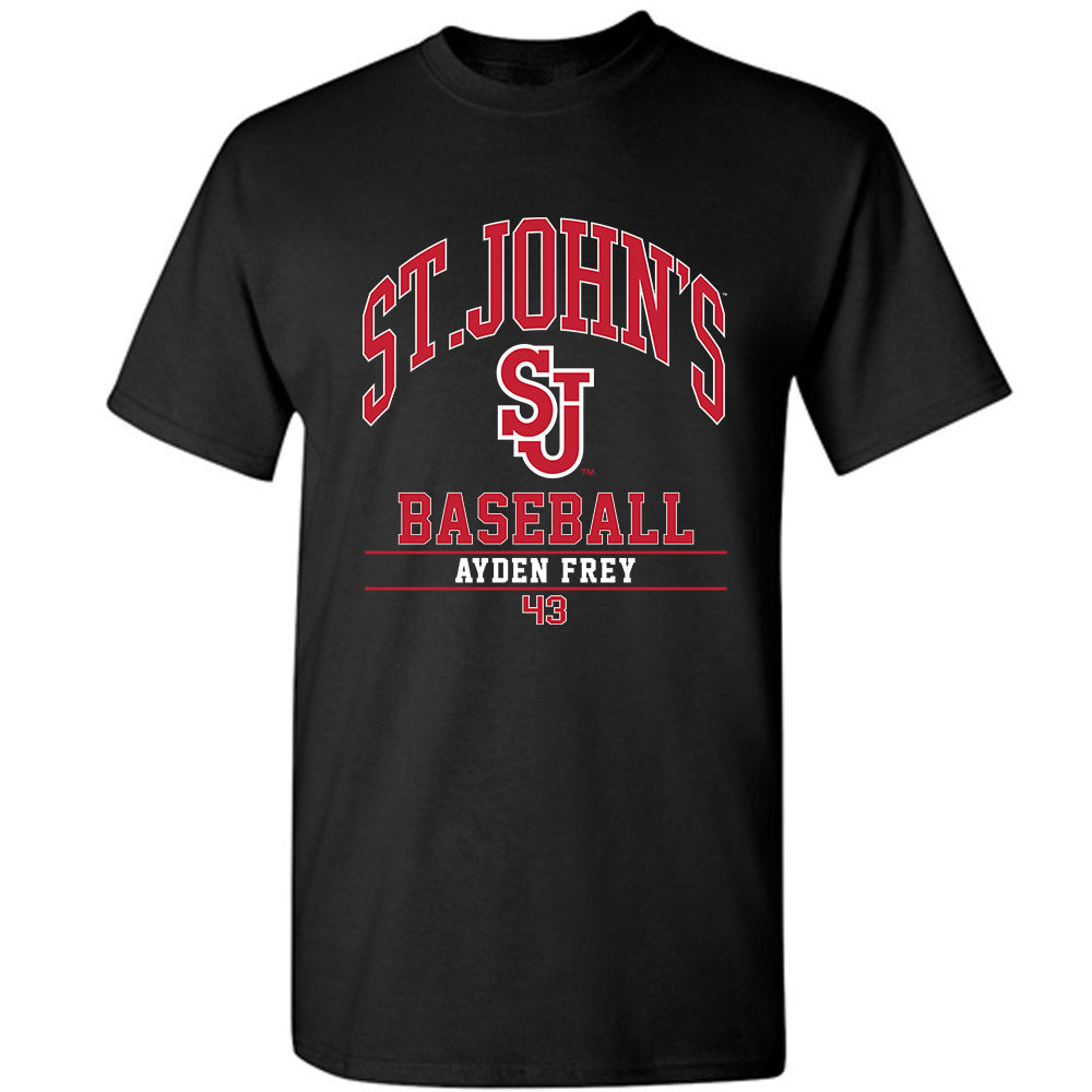 St. Johns - NCAA Baseball : Ayden Frey - Classic Fashion Shersey T-Shirt-0