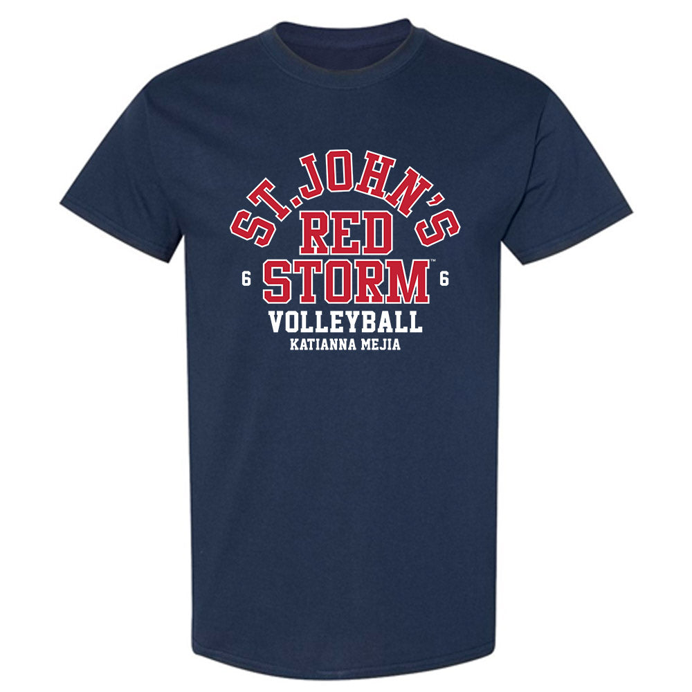 St. Johns - NCAA Women's Volleyball : Katianna Mejia - Classic Fashion Shersey T-Shirt-0