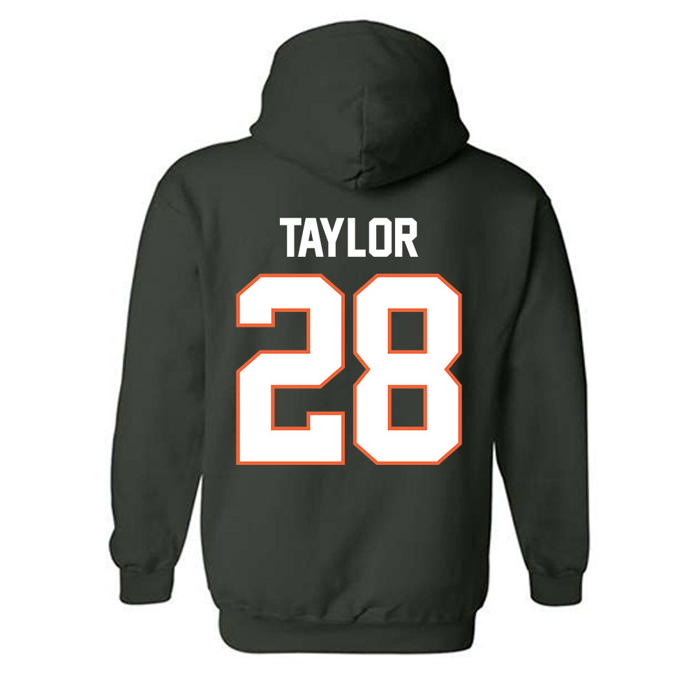 Miami - NCAA Football : Isaiah Taylor - Classic Shersey Hooded Sweatshirt-1