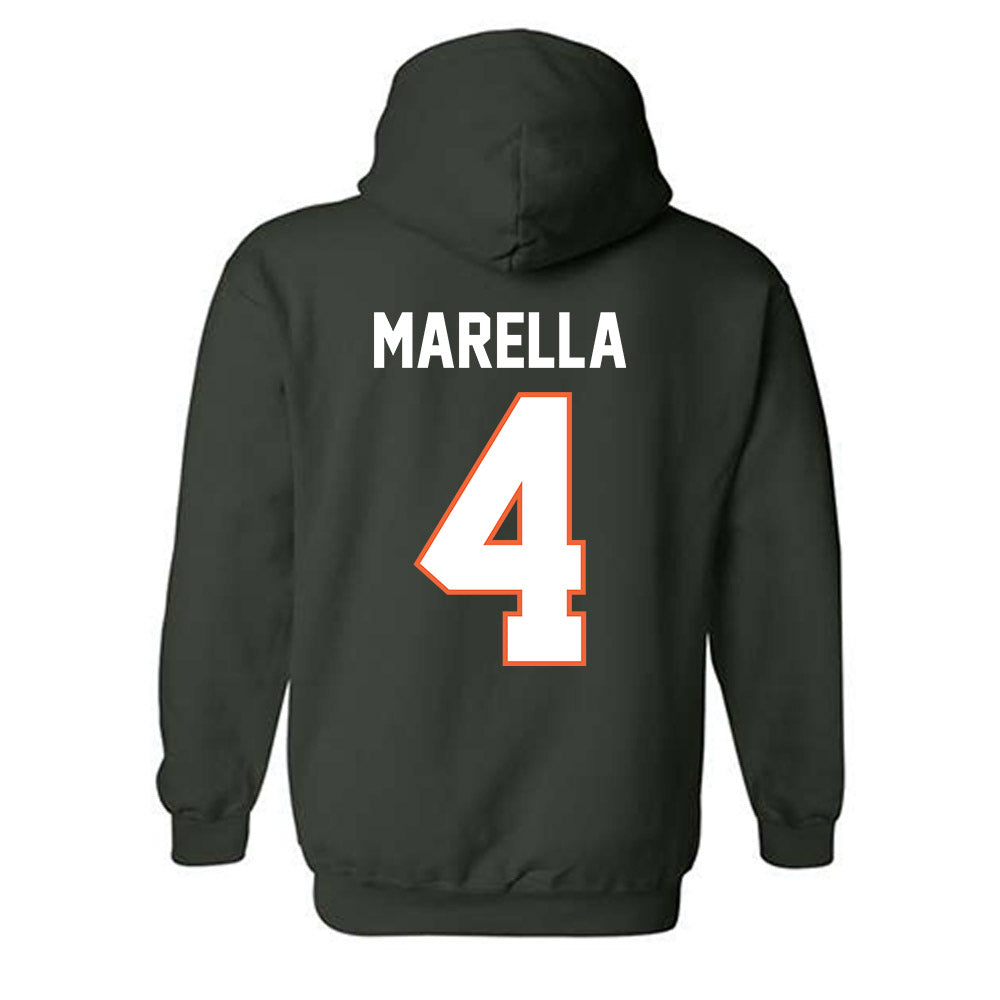 Miami - NCAA Women's Soccer : samantha marella - Classic Shersey Hooded Sweatshirt-1