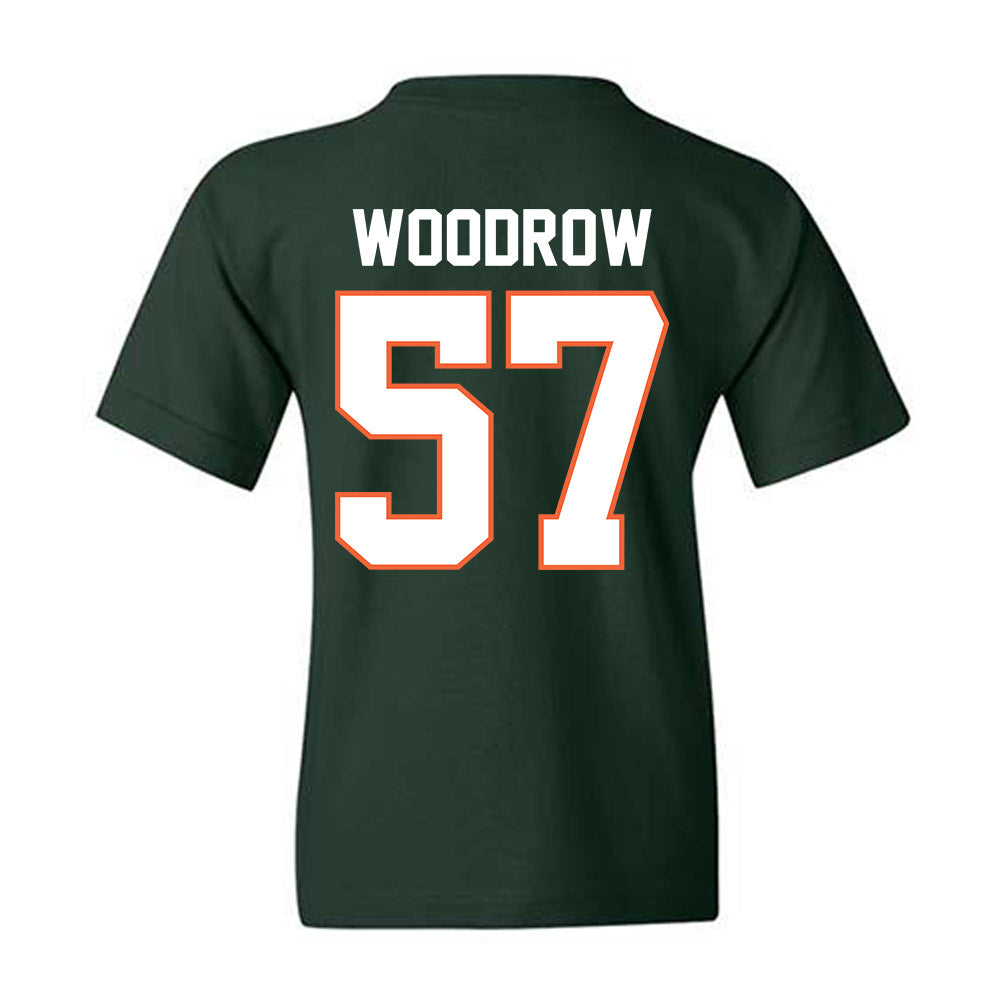Miami - NCAA Football : Rhys Woodrow - Classic Shersey Youth T-Shirt-1