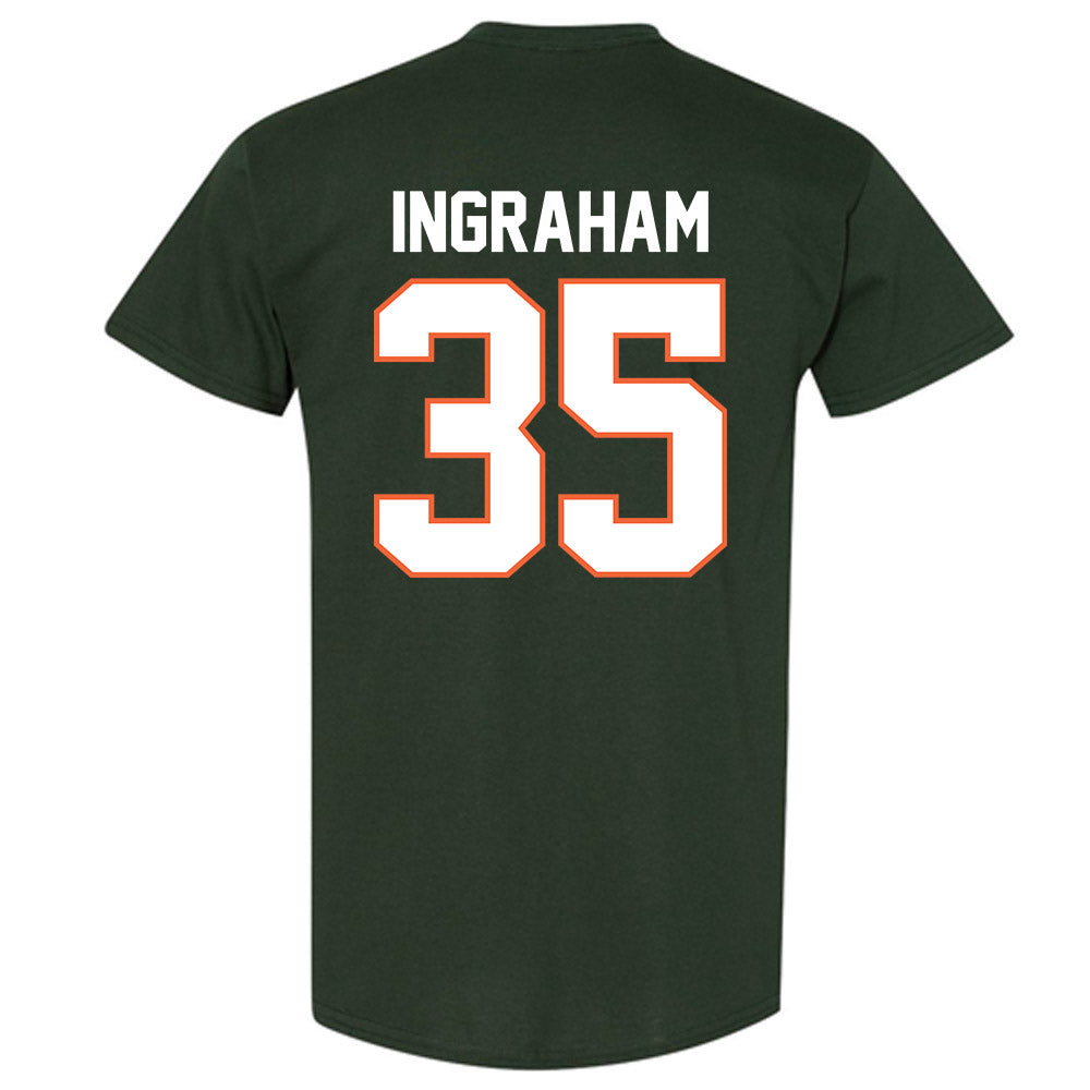 Miami - NCAA Football : Monroe Ingraham - Classic Shersey T-Shirt-1