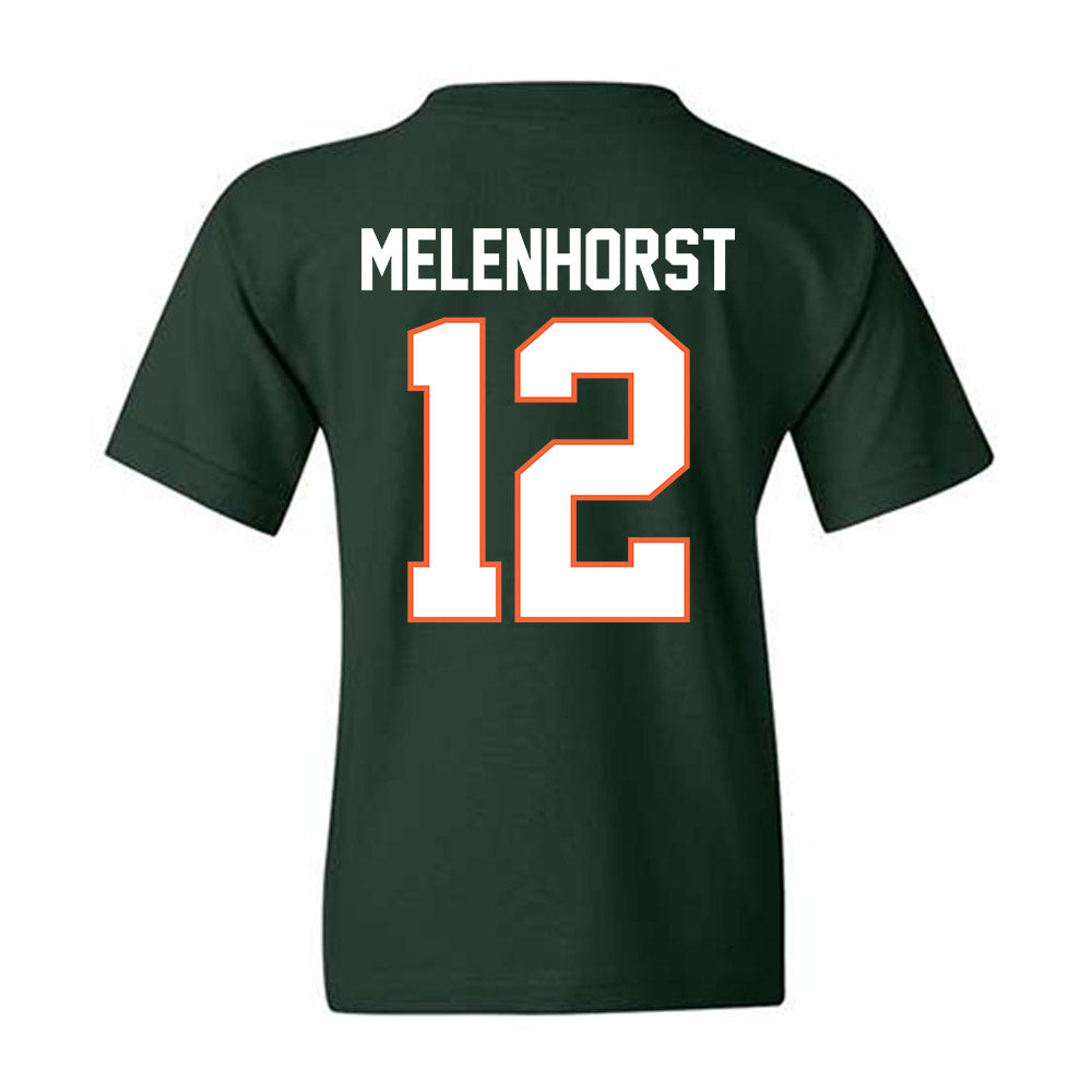 Miami - NCAA Women's Soccer : Teegan Melenhorst - Classic Shersey Youth T-Shirt-1