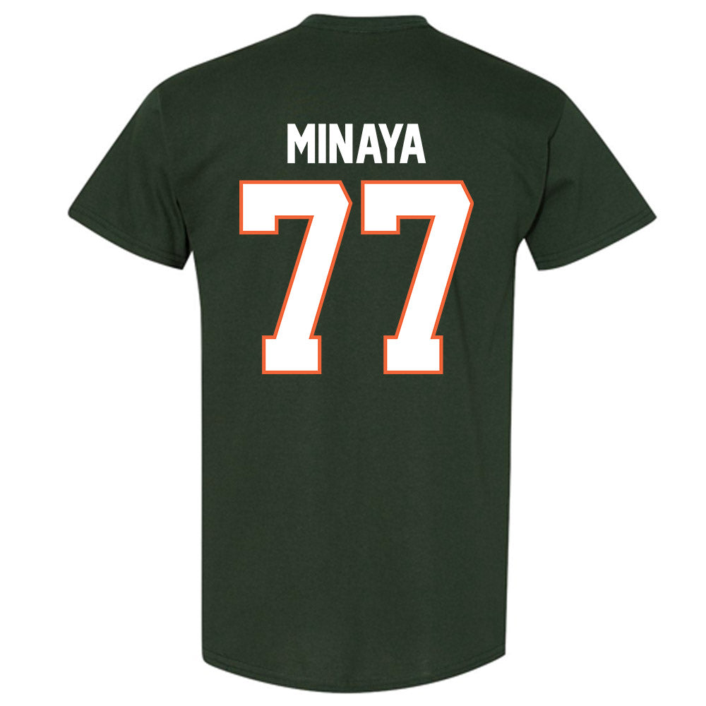 Miami - NCAA Football : Juan Minaya - Classic Shersey T-Shirt-1